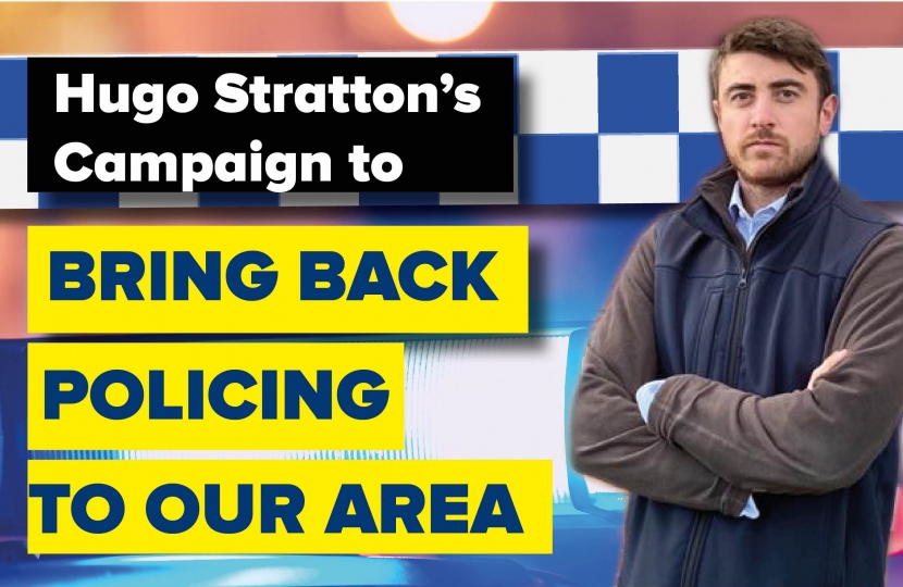 Hugo's Campaign for a greater police presence