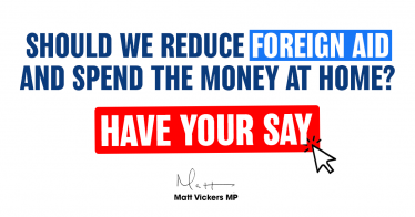 Should we reduce Foreign Aid and spend the money at home? HAVE YOUR SAY!